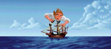 Guybrush's Flug